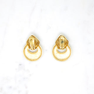 Draped Pendant Earrings