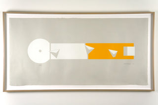 Untitled Postmodern Work, Geometry  Artist: Macdonald  Period: 1980s  Medium: Silkscreen Available at Fonfrege.com